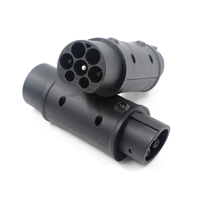 EVTAURUS Typ 2 zum Typ 1 EV -Ladegerät Adapter ICE 62196 Stecker an J1772 Ladeadapter