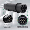 EVTAURUS Typ 2 bis GBT EV -Adapter (IEC 62196 bis GB/T) Chinesische Elektrofahrzeuge an den Stationen vom Typ 2 aufladen