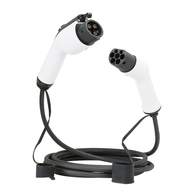 Evtaurus 40a 9,6 kW Typ 1 bis Typ 2 EV -Ladekabel für amerikanisches Standard -Elektroauto