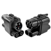 Sicherer und zuverlässiger CCS2 bis CCS1 -Kompatibilität DC Fast Ladegerät Adapter 