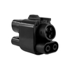 Sicherer und zuverlässiger CCS2 bis CCS1 -Kompatibilität DC Fast Ladegerät Adapter 