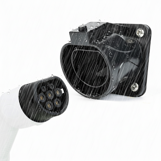 IEC 62196-2 Typ 2 Dummy Socket Halter für die EV-Ladestation