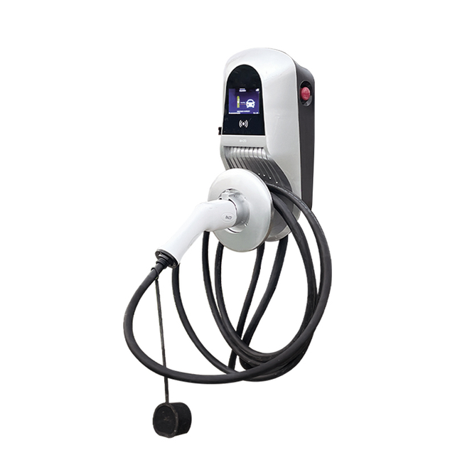 Basic LCD Screen EV Ladestation 16A/32A, 7,2 kW/11 kW/22 kW SAE J1772 & IEC 62196-2 