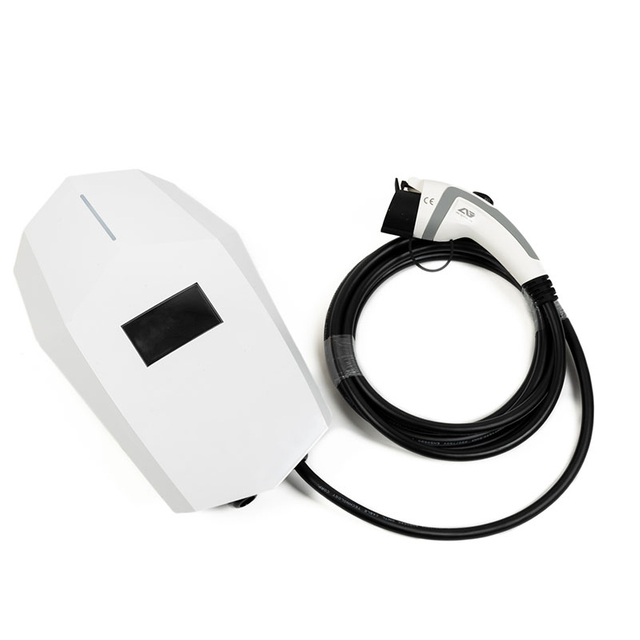 16A/32A JT10 OCPP 1.6J 4G WiFI LAN Commercial EV Wallbox （3,6 kW 7,2 kW 11 kW 22 kW） mit IEC 62196-2 oder SAEJ1772 Stecker