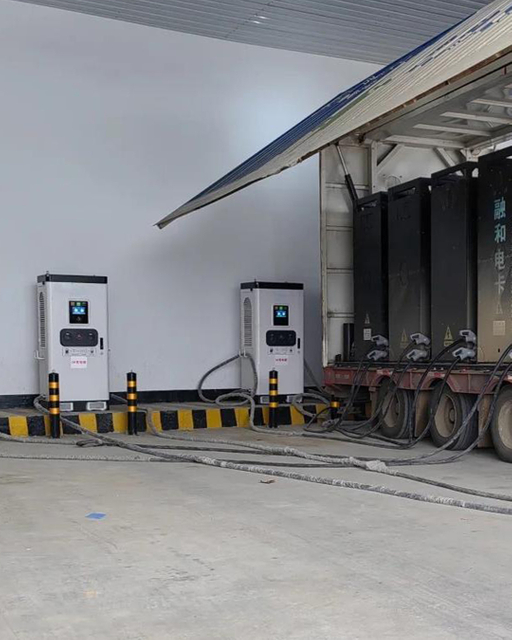 Hochleistungs-LKW-Projekt mit effizienter 320 kW DC Fast Ladeplattform